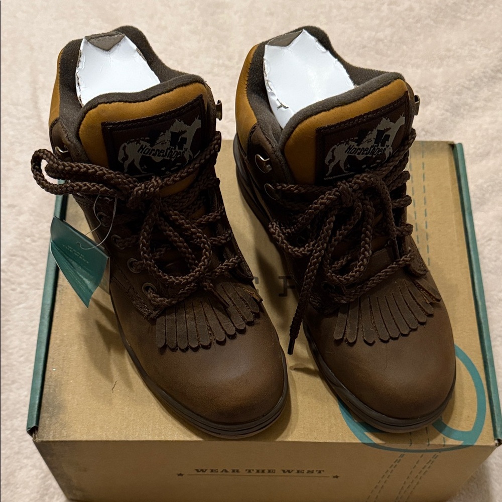 Roper Horseshoe Kiltie Brown Loafers – Women’s Size 5 – New in Box